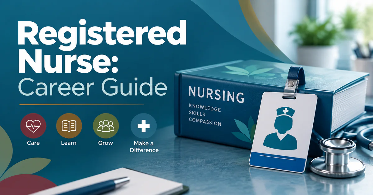 Registered Nurse career guide