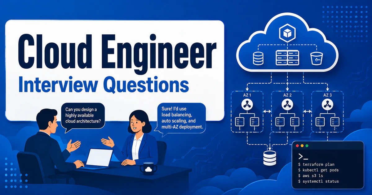 Cloud Engineer interview questions