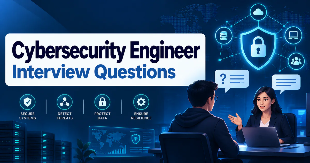 Cybersecurity Engineer interview questions