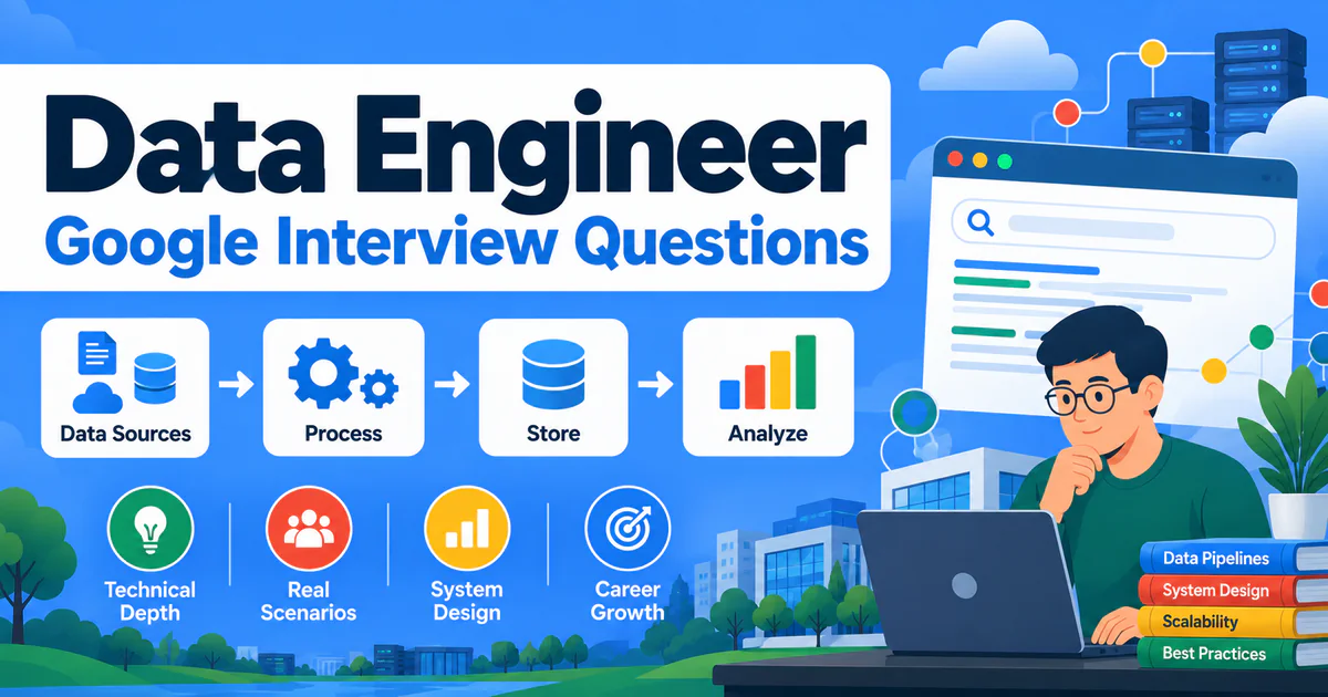 Google Data Engineer interview questions