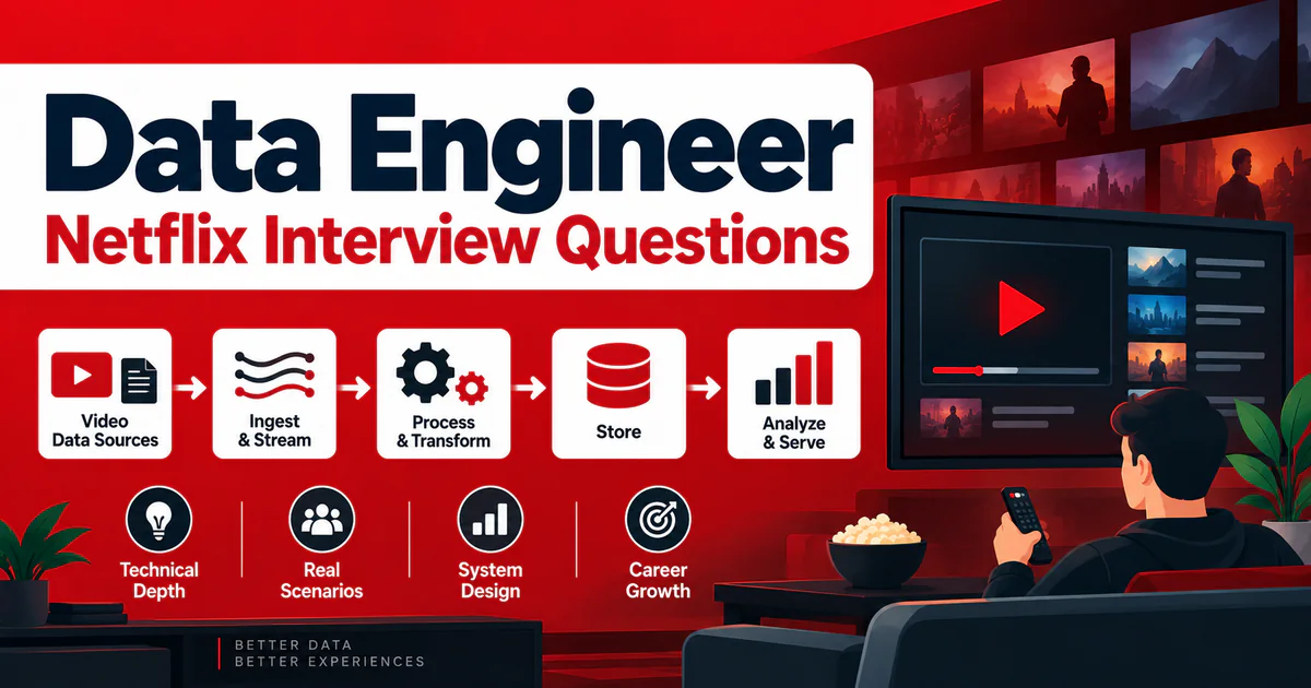 Netflix Data Engineer interview questions