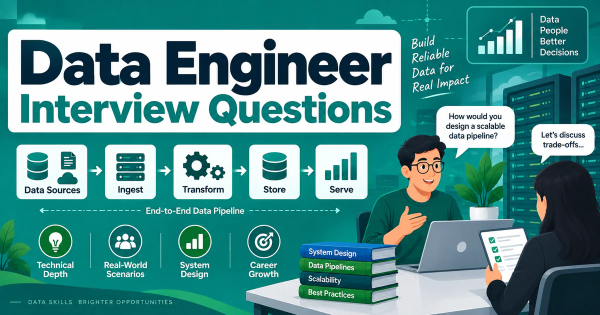 Data Engineer interview questions