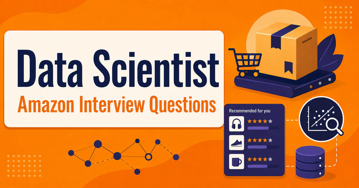 Amazon Data Scientist interview questions