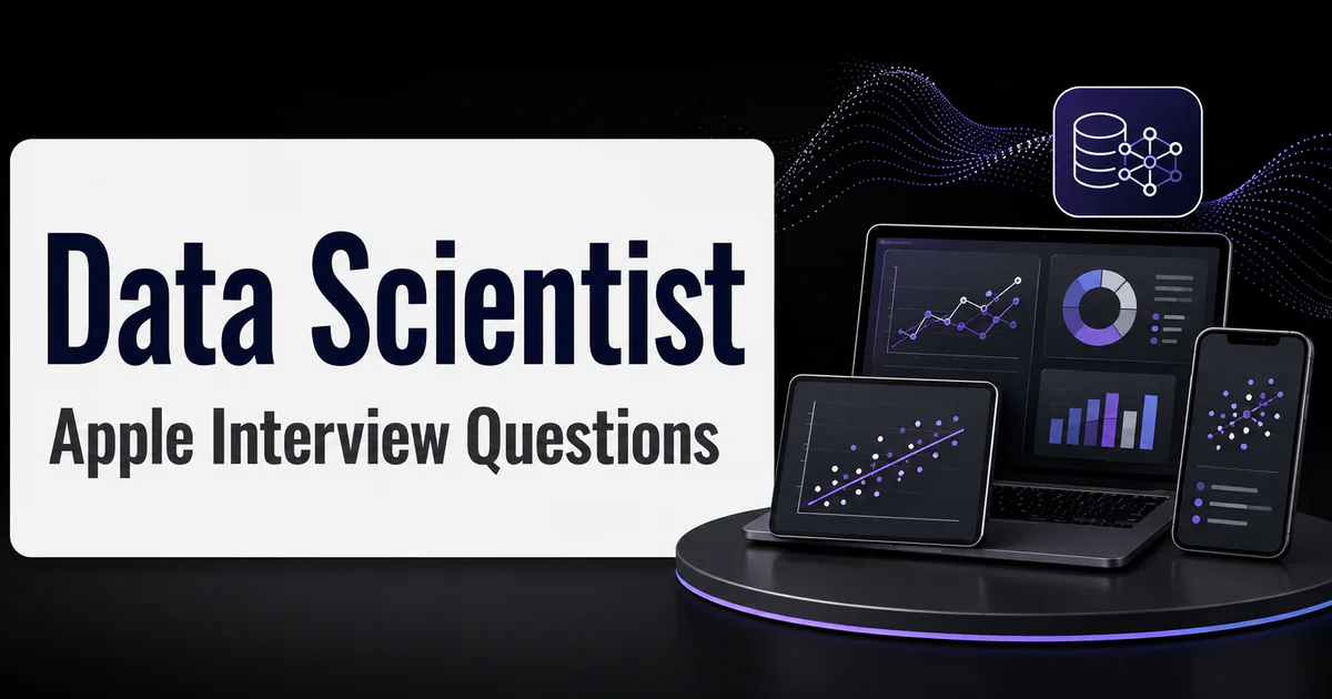 Apple Data Scientist interview questions