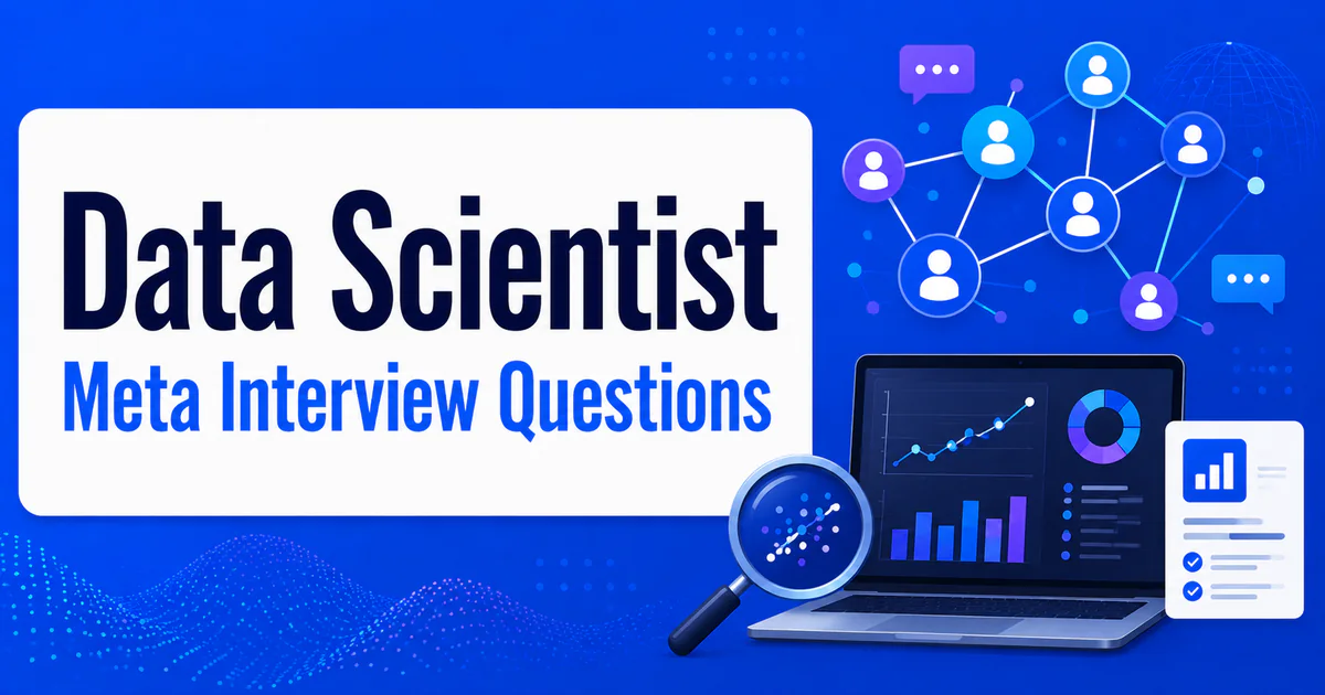 Meta Data Scientist interview questions