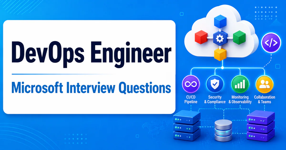 Microsoft DevOps Engineer interview questions