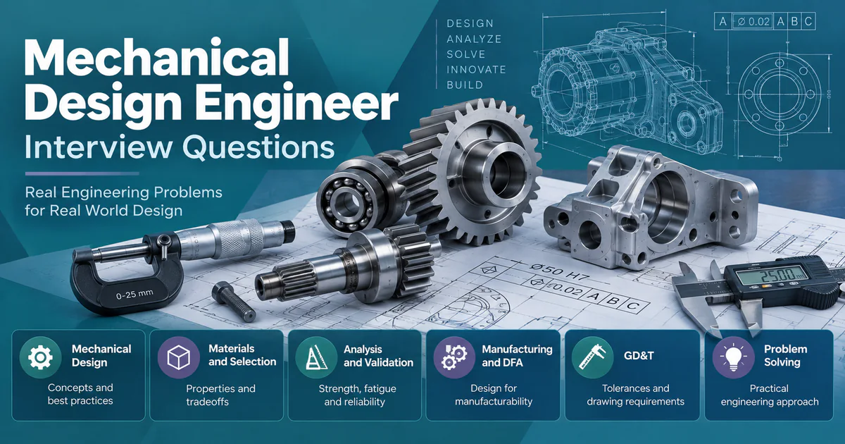 Mechanical Design Engineer interview guide