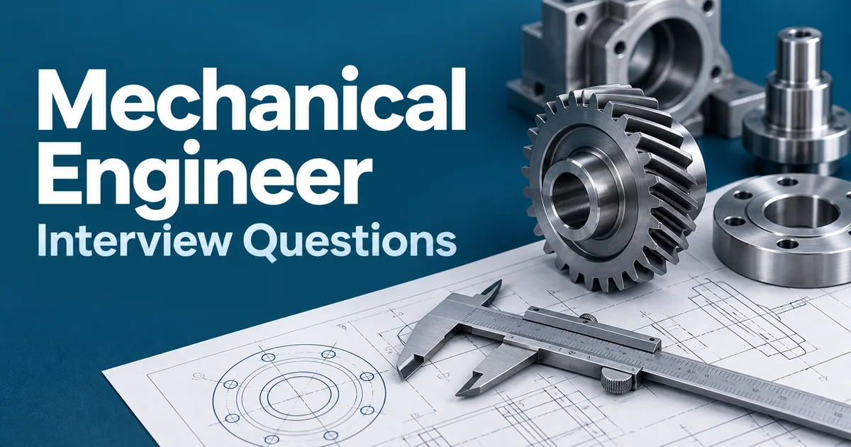 Mechanical Engineer interview guide