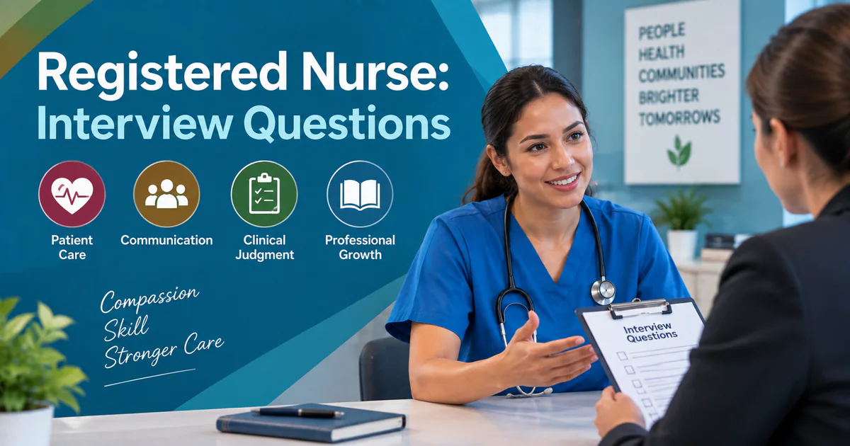 Registered Nurse interview guide