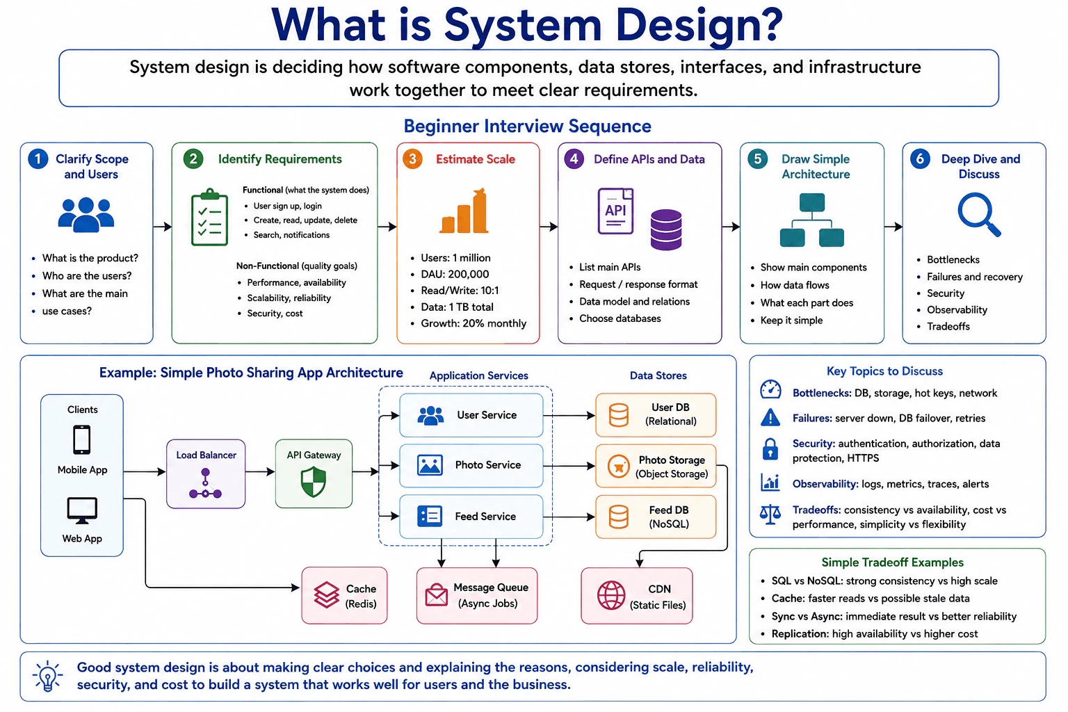 What is system design? diagram